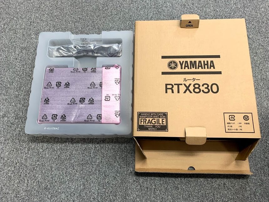 ヤマハ (YAMAHA) のルーター RTX830の設定、マニュアル、レビュー、ファームウェア | urashita.com 浦下.com